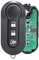 Clé de voiture à 3 boutons 433 MHz pour Fiat Ducato Doblo 500L Punto Bravo Panda Citroën Nemo Relais Jumper Iveco Ford KA Vauxhall Combo Peugeot PCF7946 Chip Marelli System