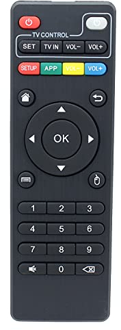 MXQ-4K Télécommande de rechange pour MXQ Smart TV Box Media Player M8S M8N T95 T95M T95N T95X X96 X96 M8C M9C M10 M12 M12N MX10 X96 MAX X96S X96 AIR X96H X92 X95 T95 T96 5 m 95 N. T95X MX9 H96