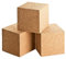 3er-Pack Kork-Würfel | Würfel aus Kork | Presskorkwürfel | 10 x 10 x 10 cm | Korkklotz | Korkblock | zum Basteln | für Hobby, Heimwerk und DIY