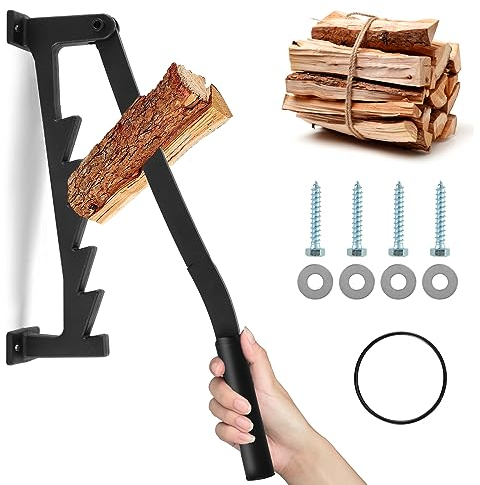Umelee Spaccalegna Manuale, Spaccalegna a Parete, Spaccalegna Portatile, Spaccalegna Manuale a Leva, Spacca Legna, Taglialegna per Uso Domestico ed Esterno (M)