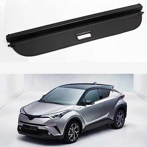Auto Einziehbarer Netze Laderaumabdeckung Kofferraum Hutablage für Toyota C-HR CHR 2017-2023