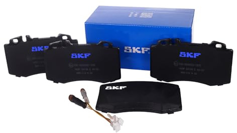 SKF Scheibenbremse Bremsbelag VKBP 80198 E - 4er Set - Position Vorderachse Höhe 77mm Länge 170mm Breite 81mm Dicke 17mm - OE Qualität