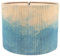 TOYANDONA Bamboo Lamp Shade Chandelier Lamp Lampshade E27 Japanese Style Light Cover Drum Clip- On Spider Construction Shade for Table Lamp Floor Light Accessory Blue
