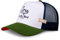 Coastal - Surfin ́Bird (White/Olive) - Trucker Cap Meshcap Kappe Mütze Cappy Caps