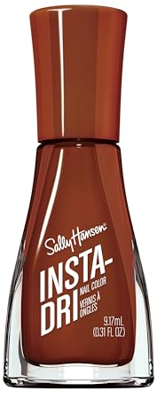 Sally Hansen Insta-Dri, Across the Multiverse, Quick Dry, Long Lasting, Opaque, Shiny Brown Nail Polish