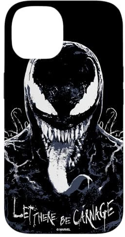 iPhone 14 Marvel Venom: Let There Be Carnage Eddie Brock Black Case