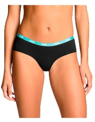PUMA Damen Mini Short, Black Combo, M EU