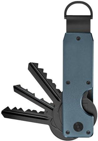 Gungtj Organisateur de Clés Minimaliste et Pliable en Métal pour 5 Clés