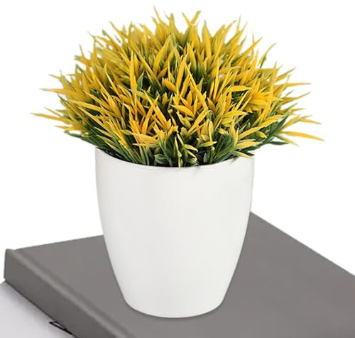 Piante artificiali in vaso, piccole piante finte | Piante in vaso finte con artificiale | Decorazioni per piante finte, decorazioni decorative per mensole da bagno per il soggiorno del bagno di casa