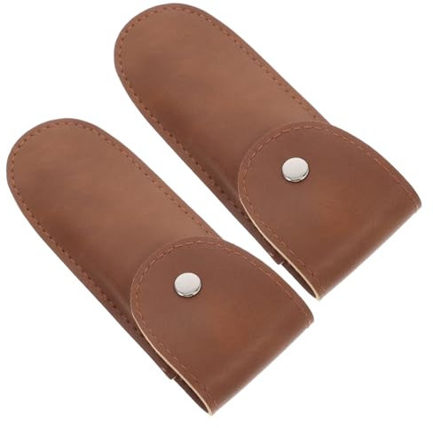 QUMIIRITY 2pcs Harmonica Harness Padded Bag Small Hard Case Storage Bag for Portable Harmonica