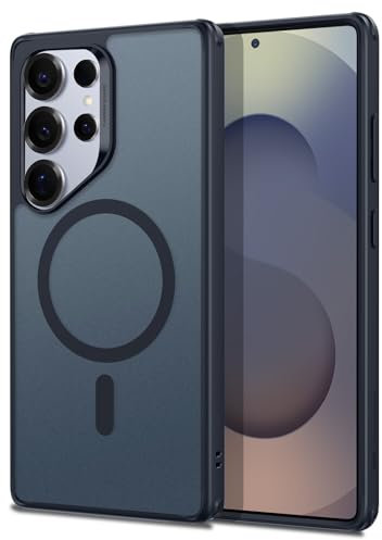 ESR Cover per Samsung Galaxy S25 Ultra, Compatibile con MagSafe, Custodia magnetica, Protezione di livello militare, Resistente all'ingiallimento, Serie Classic, Viola Opaco