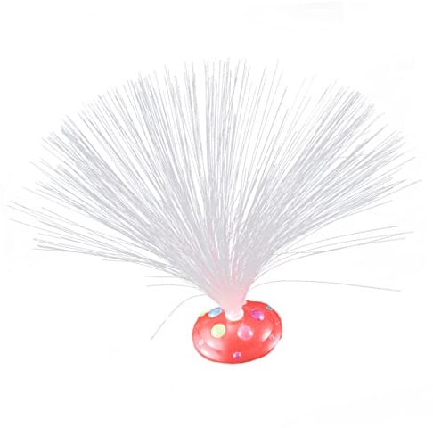 OSALADI Bunte Led Lichtquelle Mit Glasfasertechnik Farbwechselnde Nachtlampe Für Romantische Partys Hochzeiten Und Festliche Dekoration