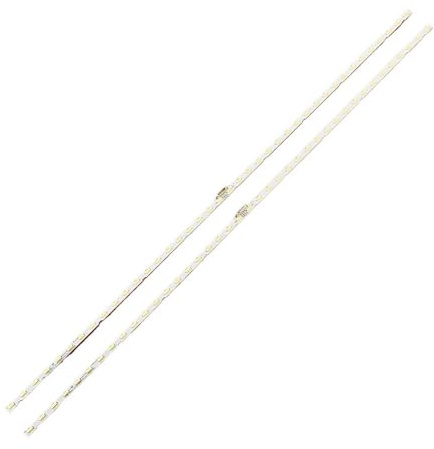 SROUPSUTKK Striscia LED adatta for Samsung UE55RU7022K UE55RU7175U UE55RU7170U UE55RU7172U UE55RU7379U UE55RU7090U UE55RU7022 UE55NU7170U UE55NU7100U Striscia di retroilluminazione(2 PCS For 1 TV)