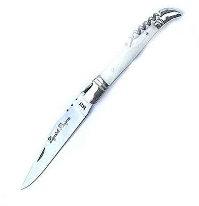 laguiole artisan 5170 White OX Bone