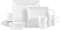Mikasa 5248525 Trellis Dinnerware Set, Bone China, White