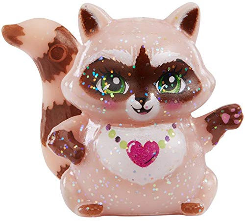 Mattel GLH42 Enchantimals Lieblings Tiere, Waschbär Pester Spielfiguren