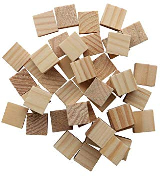Glorex Holzwürfel, natur, 15 mm