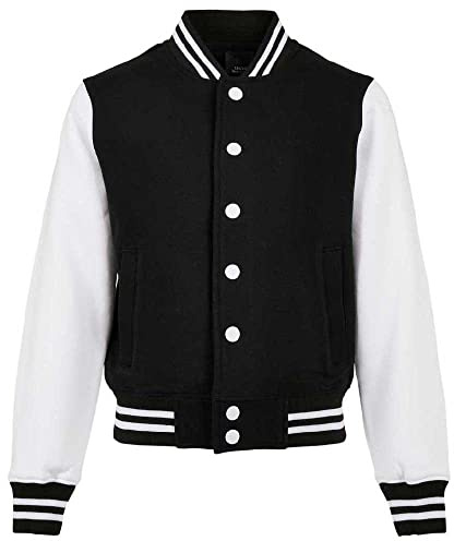 Build Your Brand Herren BY187-Essentials Kids Sweat College Jacket
