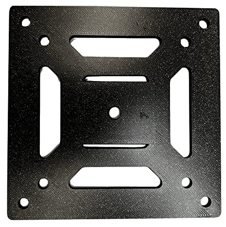 Mini Adapter Platte für Stativ 1/4 Zoll für Boxen Beamer Lautsprecher Montage Stative Auflage Ablage mit Bohrung Stativplatte Kamerastativ Zubehör