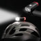 Senticam Luz para casco de bicicleta, recargable por USB, luces delanteras y traseras para casco de bicicleta, IPX3, resistente al agua, portátil, para todos los ciclistas de carretera
