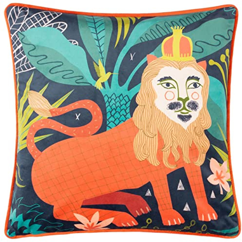 Kate Merritt Lion Feather Filled Cushion