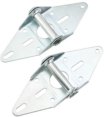 TAODAN Lot de 2 charnières de porte de garage #1, remplacement de porte de garage, accessoires de charnière