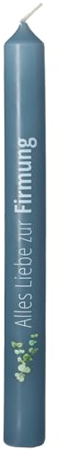 Goodtimes Stabkerze Saphir Alles Liebe zur Firmung
