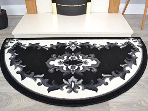 Half Circle Rug Semi Circle Rugs Round Moon Hearth Pattern Fireside Floor Mats Royal Aubusson Design