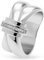 JETTE Damen-Damenring 925er Silber 13 Zirkonia 53 Silber 32025585