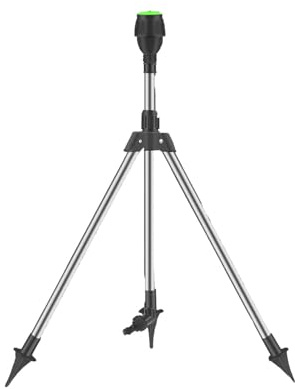 CEASELESLY Aspersor de jardín,Aspersores de riego cesped,Aspersor de césped de Altura Ajustable,360 ° Giratorio para Grandes Superficies,aspersor automático para Plantas en el jardín