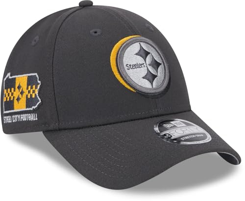 New Era 9Forty Stretch Cap 2024 Draft Pittsburgh Steelers