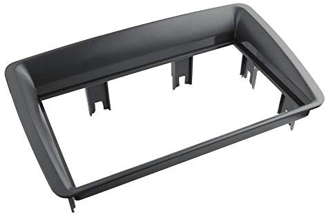 Mascherina Autoradio Doppio Din Fascia Fit Utilizzare For Fiat Panda Radio CD DVD Pannello Stereo Pannello Dash Installazione Installazione Trim Kit Telaio Piastra Cornice Kit Montaggio Adattatore (S