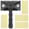 Paint Edger Tool with 3 Replacement Pads Quick Paint Edging Tool Washable Wall Corner Paint Pad and Edge Trimmer with Rotatable Handle for Wall Painting Decorating