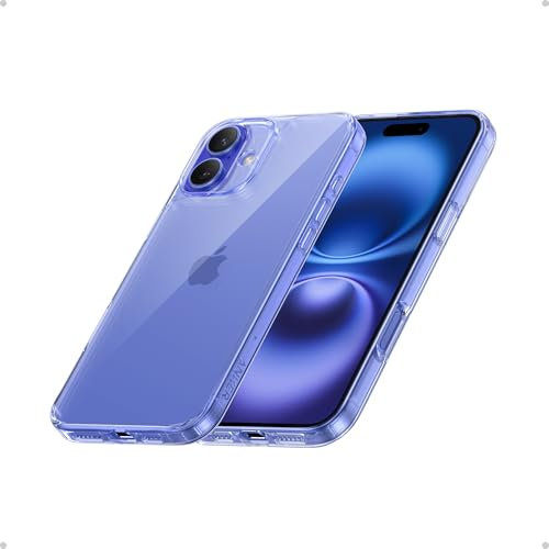 Anker for iPhone 16 Plus Case, Military-Grade Shockproof Protection, Yellowing-Resistant Phone Case for iPhone 16 Plus, Clear