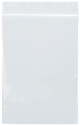 ELB | Druckverschlussbeutel ZIP Beutel mit 50 my Folienstärke - 160 x 220 mm - 200 Stück - Verschlussbeutel - Transparent - Wiederverschließbar - Folienbeutel LDPE