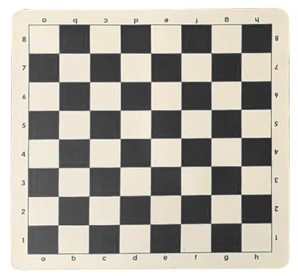 Tournament Chess Board | Soft, Rollable Chess Mat | Compact And Foldable For Family Fun And Parties