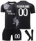 Générique DIY Maillots et Ensembles et Enfants de Football Strips Personnalisés Maillots de Soccer 24 27 Home Away avec Nom et Numéro T-Shirt de Football Gifts pour Adultes et Enfants