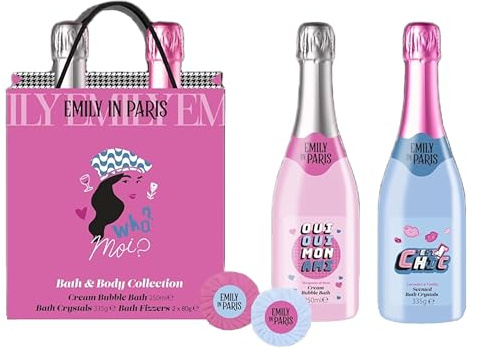Emily in Paris 250ml Bath Cream Gift Set