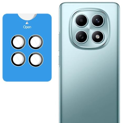 Wigento Kamera Schutzglas für Xiaomi Redmi Note 15 5G, Linsenschutz, HD klar, kratzfest, mit Anbringhilfe, blasenfreie Montage