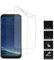 NOVAGO Compatible avec Samsung Galaxy S8 Lot de 2 Films Souples résistants Anti Petit Chute et Choc, (Regardez la vidéo de Pose Avant)
