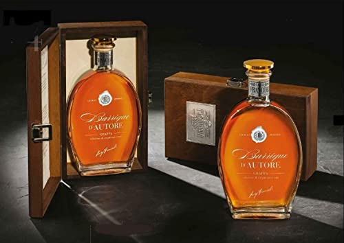 LUIGI FRANCOLI GRAPPA CONFEZIONE REGALO BARRIQUE D'AUTORE 70 CL