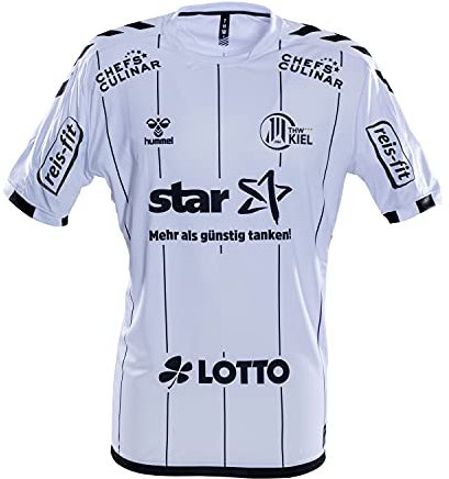 Hummel Erwachsene Trikot THW Kiel 19/20 Home Jersey S/S weiß - XXL