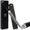 YOUSUNLONG Fleischmesser Filetiermesser Pro Sashimi-Messer 255mm - Linkshänder - Japanischer Damastgriff aus natürlichem Ebenholz mit Lederscheide