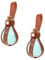 ECO-FUSED Small Cosplay Potion Bottles - Clear Spherical Cosplay, Wizard, Witch Costume Accessory - Includes Cork Stopper, Brown Faux Leather Sleeve Holder, Belt Loop - DIY, Crafting, Props
