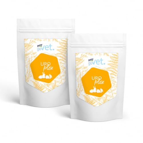 Bunny Nature goVet UROplex | Doppelpack | 2 x 325 g | Ergänzungsfuttermittel für Kleintiere | Ohne Zusatzstoffe