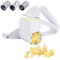 Yeelua Rotary Cheese Grater with 3 Stainless Steel Drum Blades, Kitchen Rotary Grater Rotating Vegetable Grater for Cheese Fruits and Vegetable - Dishwasher Safe