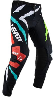 Leatt Unisex Moto 5.5 I.k.s. 2023. Pantalones-Tigre Hose, Tiger, 27W x 32L