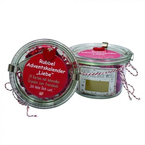 Wunderle ADV.KAL.WECKGLAS Liebe