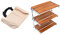 NUZAMAS Tragbares Campingregal, 3-lagig, Outdoor-Campingtisch, 3 Etagen, faltbar, Regal, Picknick, Schreibtisch, Outdoor, für Camping, Party, Picknick, Strand, Grill, Kochen