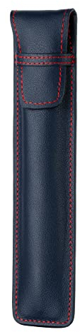 TORRO Pencil Custodia Compatibile con Apple Pencil (Pro, USB-C, 1a e 2a Generazione) – Apple Pencil Cover in Vera Pelle con Fodera in Microfibra (Blu)